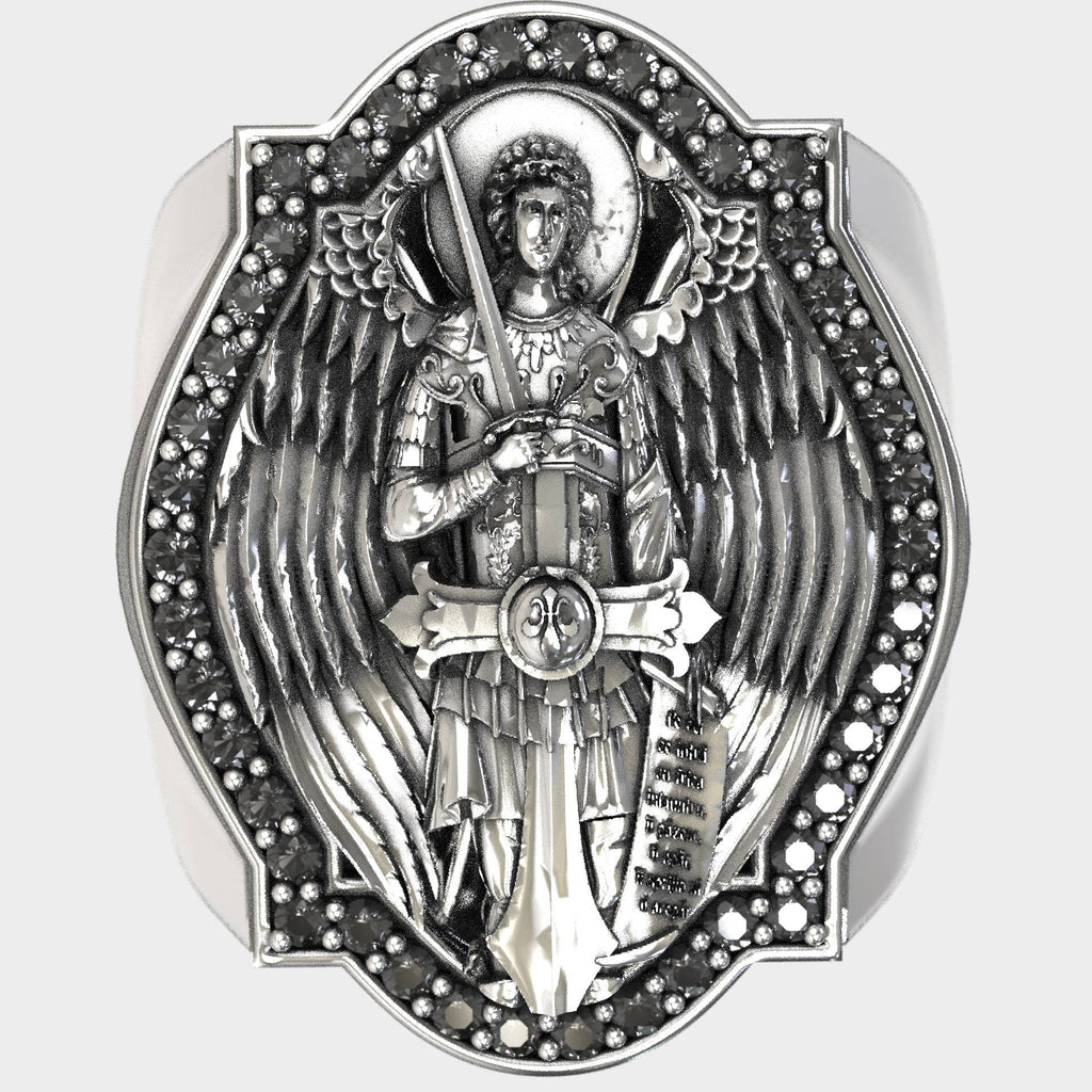 Guardian of Light: Archangel Michael Silver Ring