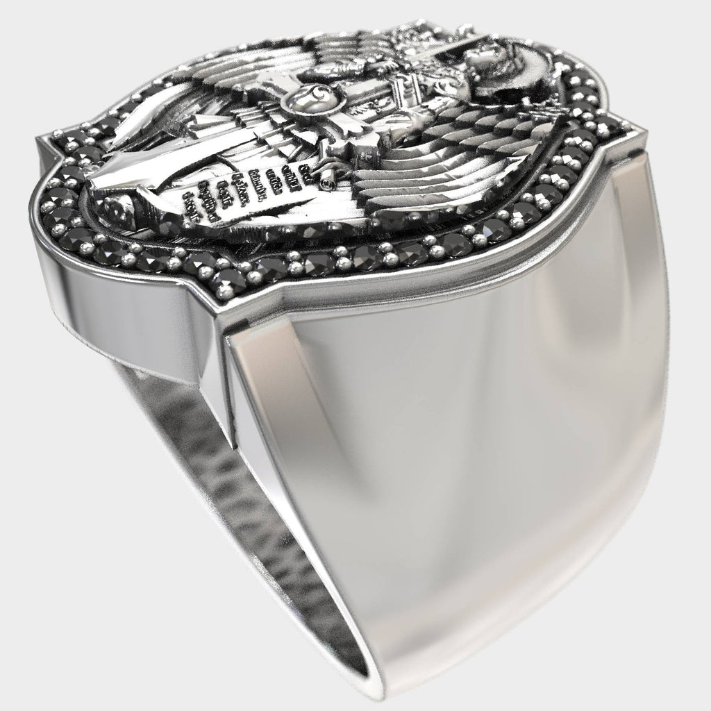 Guardian of Light: Archangel Michael Silver Ring