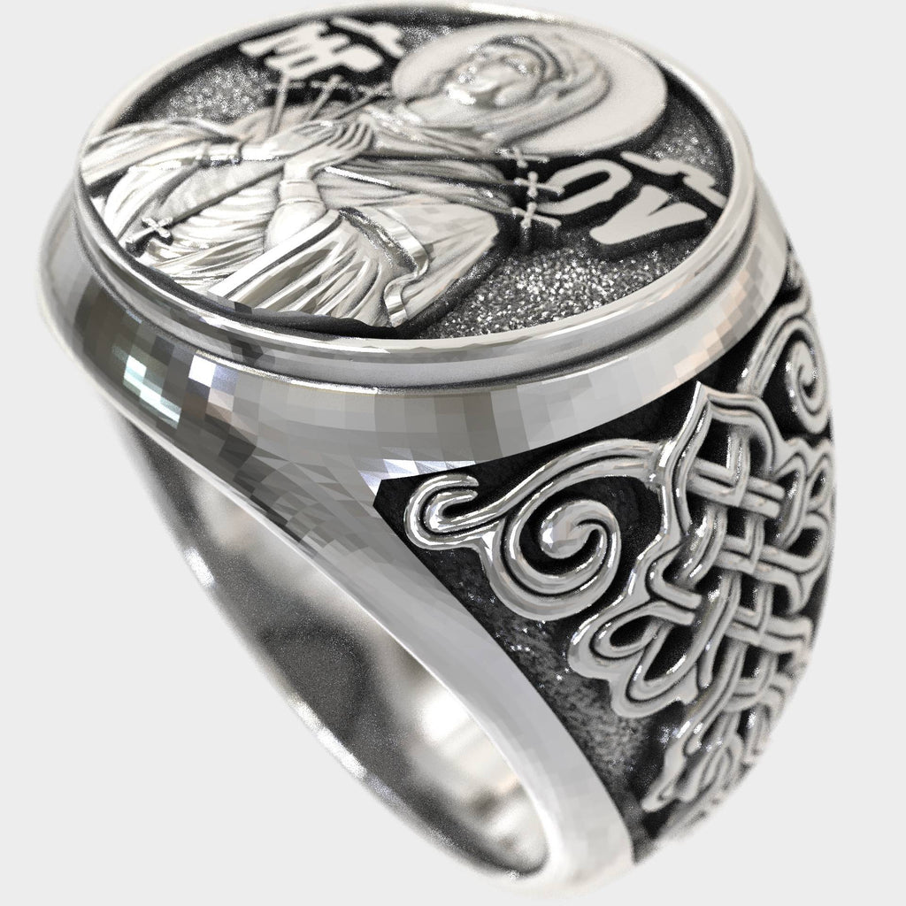 Christian Signet Ring Our Lady of Grace