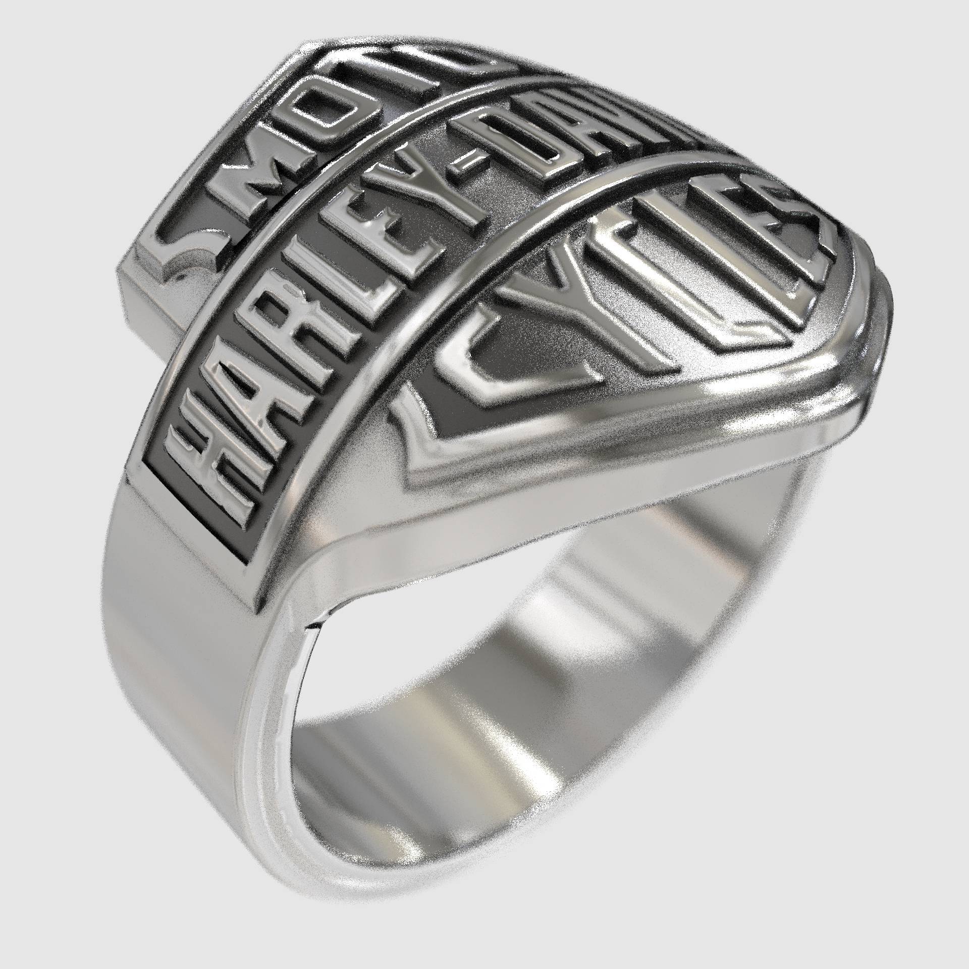Legendary Biker Sterling Silver Ring
