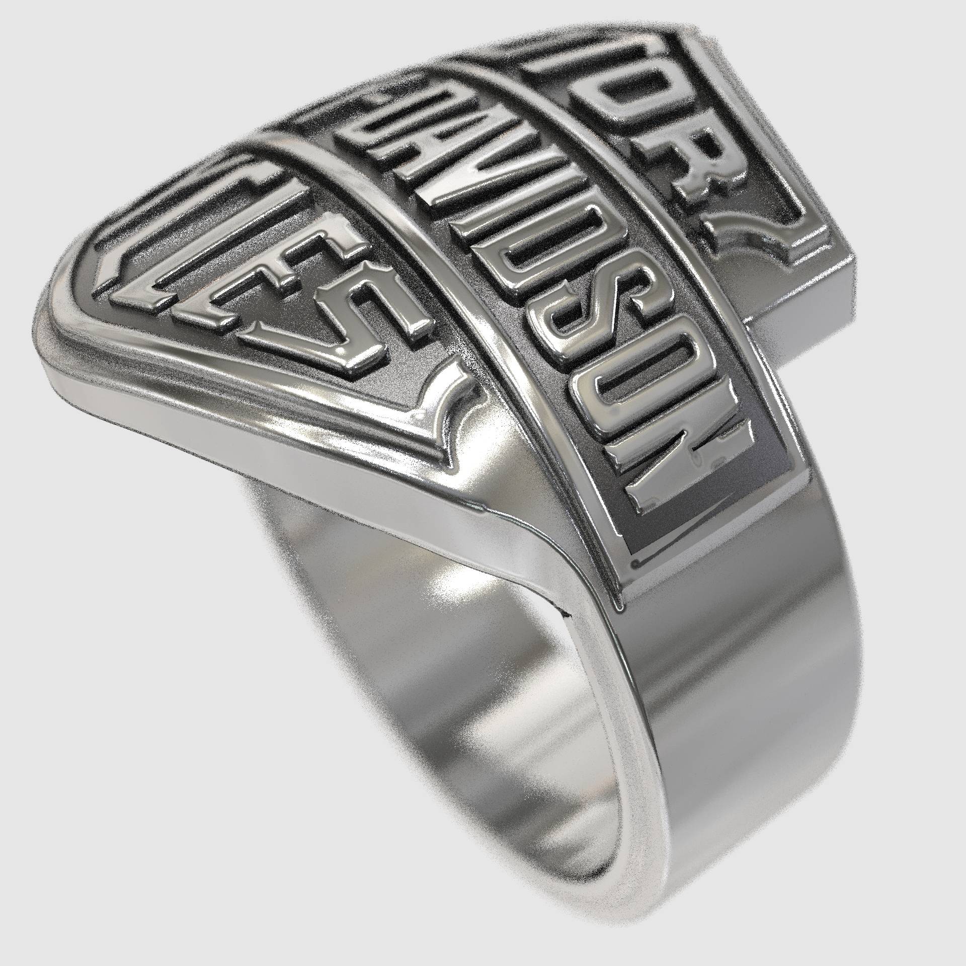 Legendary Biker Sterling Silver Ring
