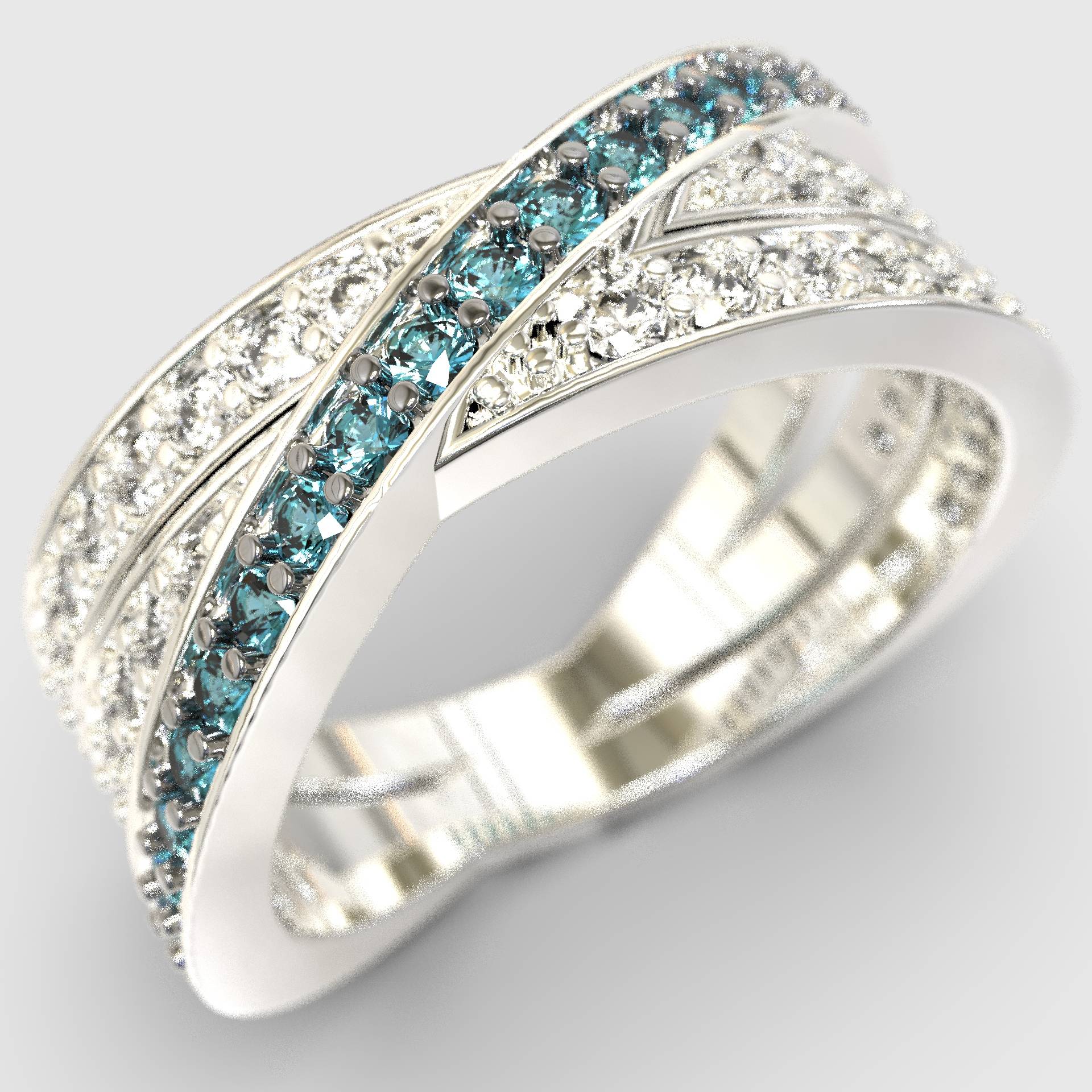 Women's Fashion Triple Band Ring
