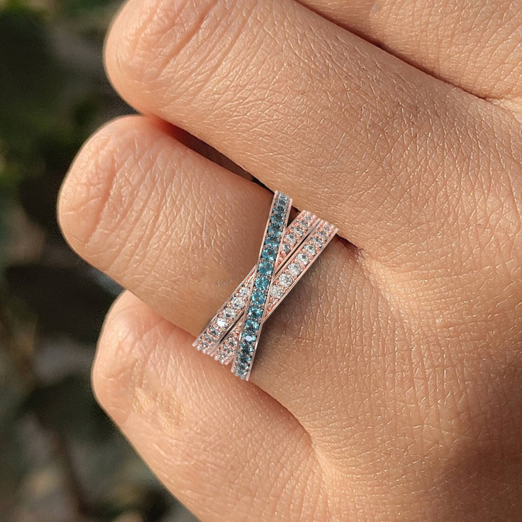 Women's Fashion Triple Band Ring