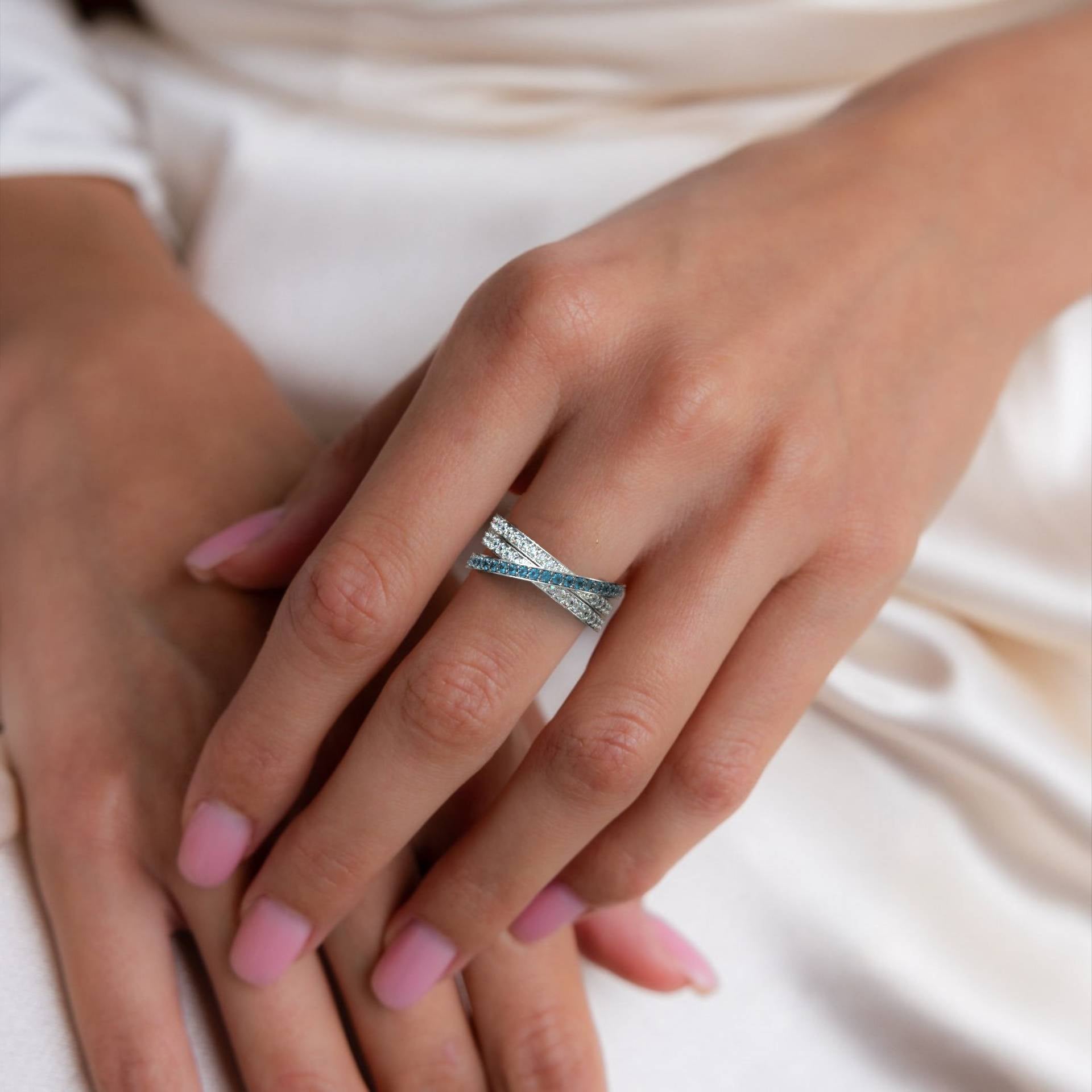 Women's Fashion Triple Band Ring