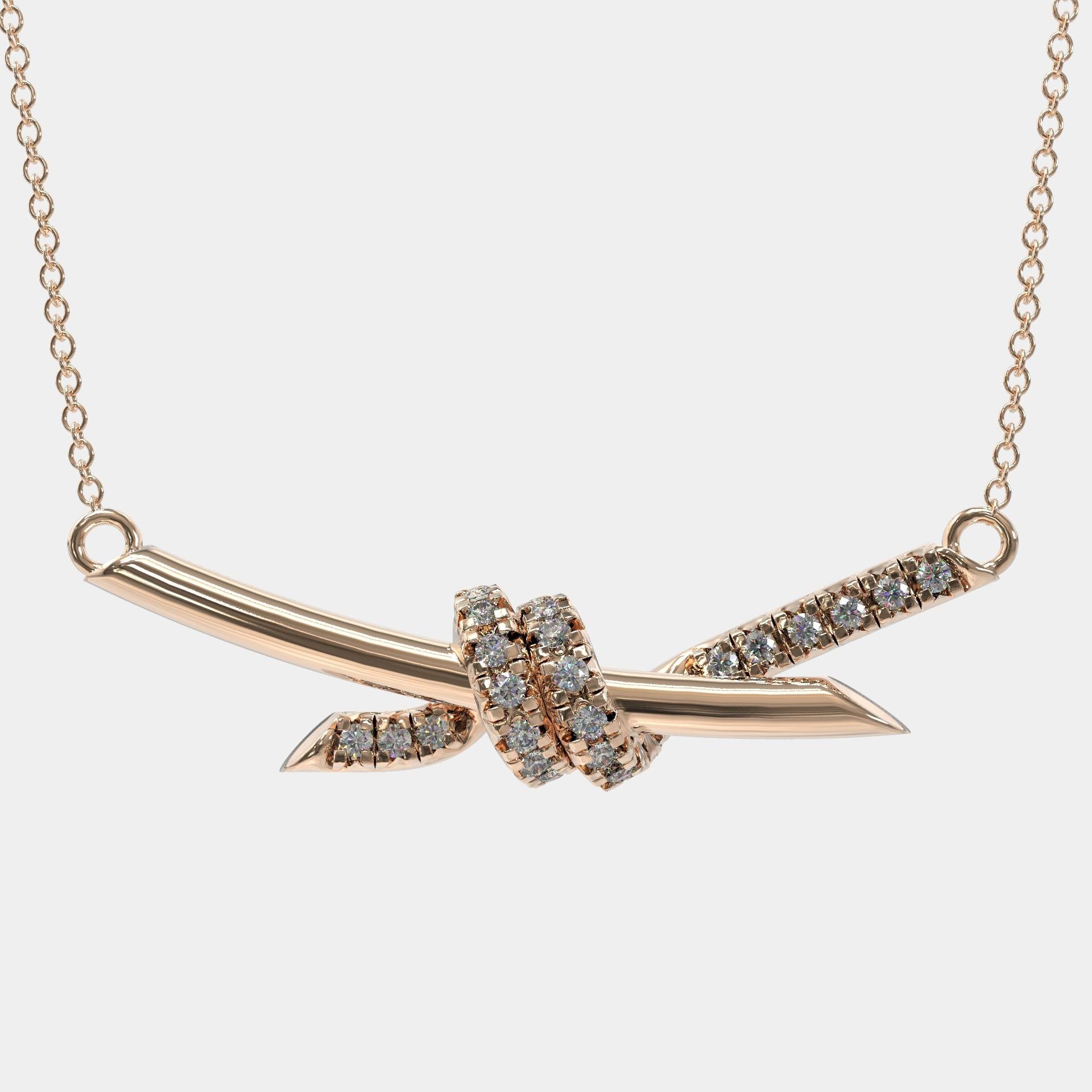 Eternal Embrace Knot Necklace