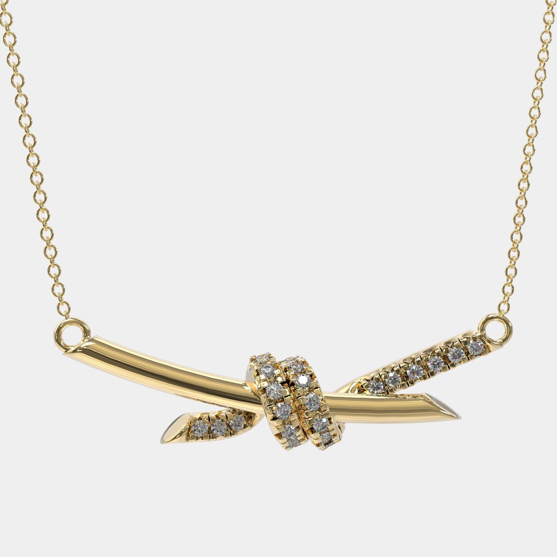 Eternal Embrace Knot Necklace