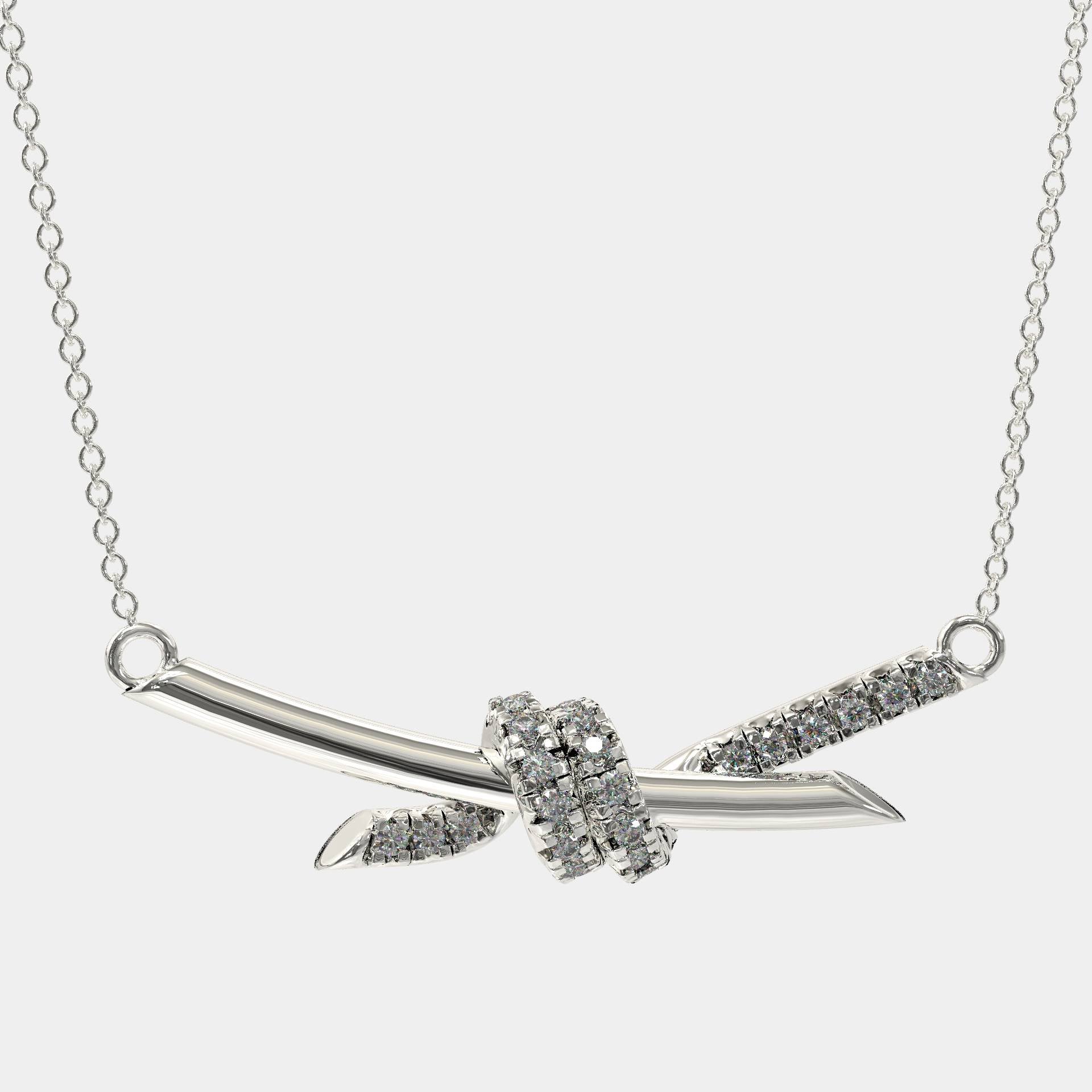 Eternal Embrace Knot Necklace