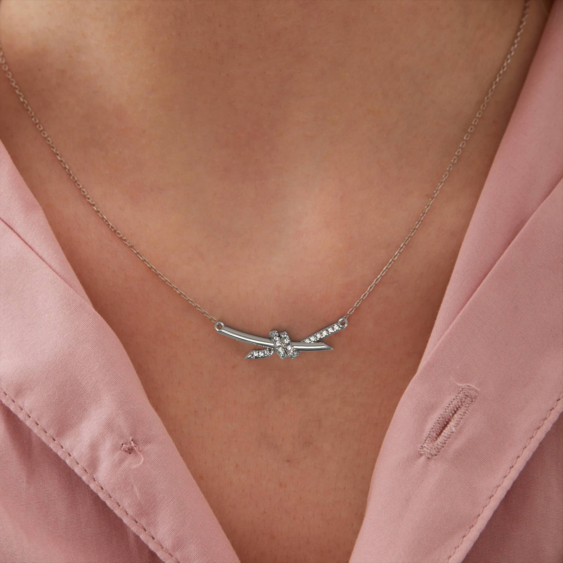 Eternal Embrace Knot Necklace