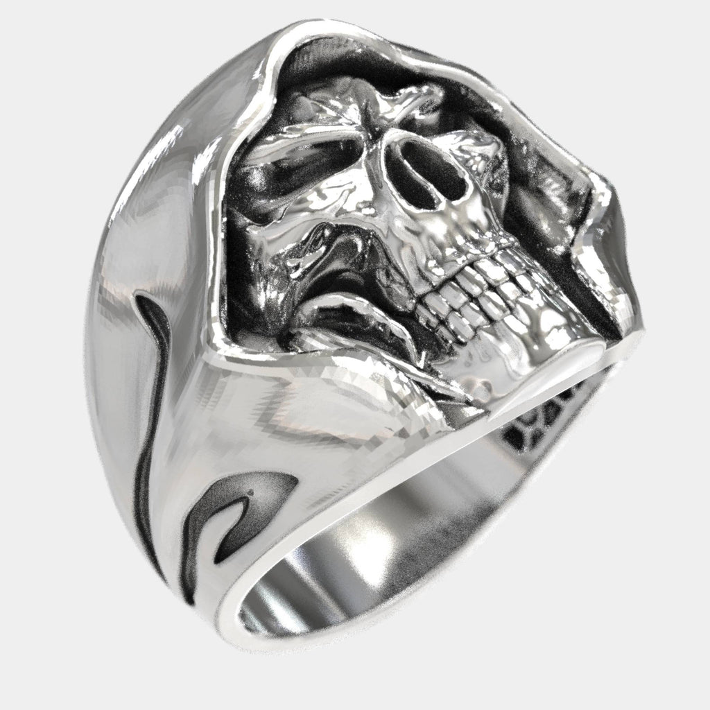 Grim Reaper Freedom Rider Ring