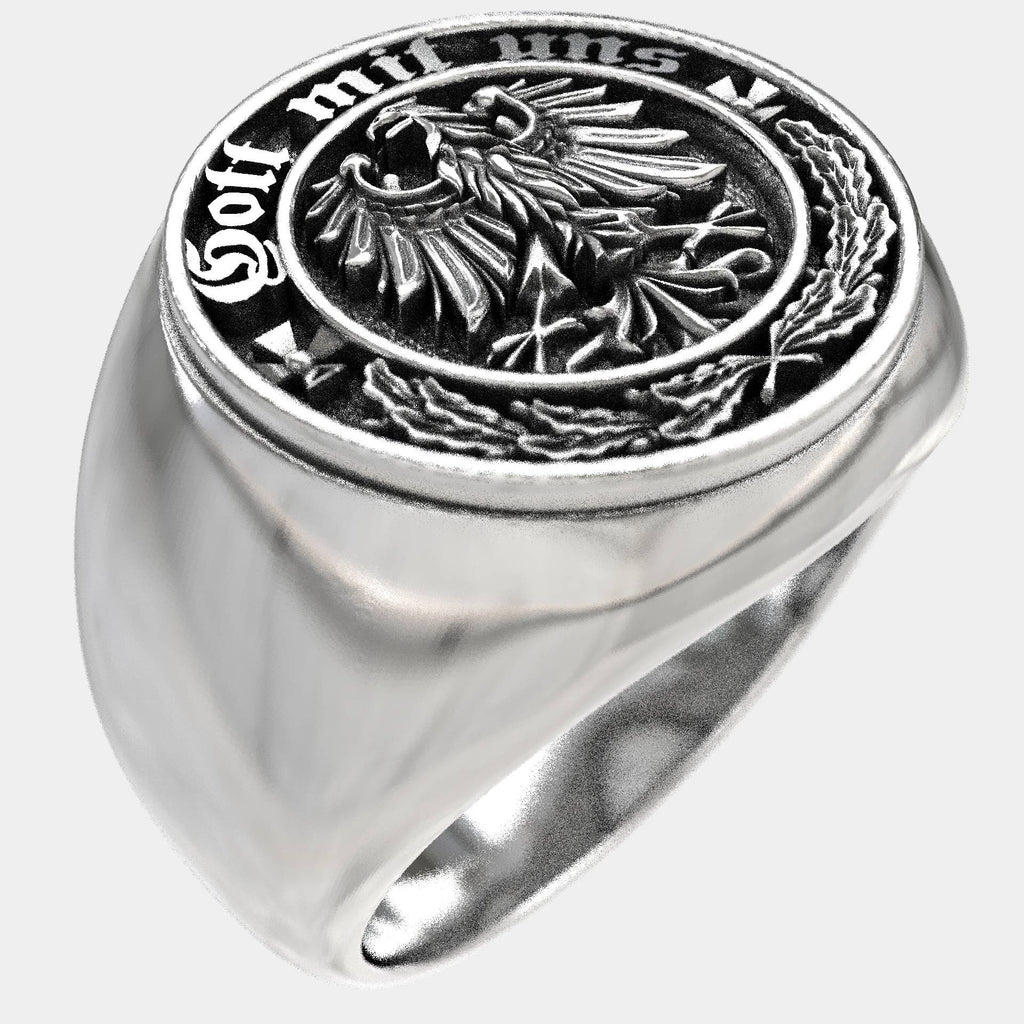 Timeless Warrior's Signet Ring Faith & Pride