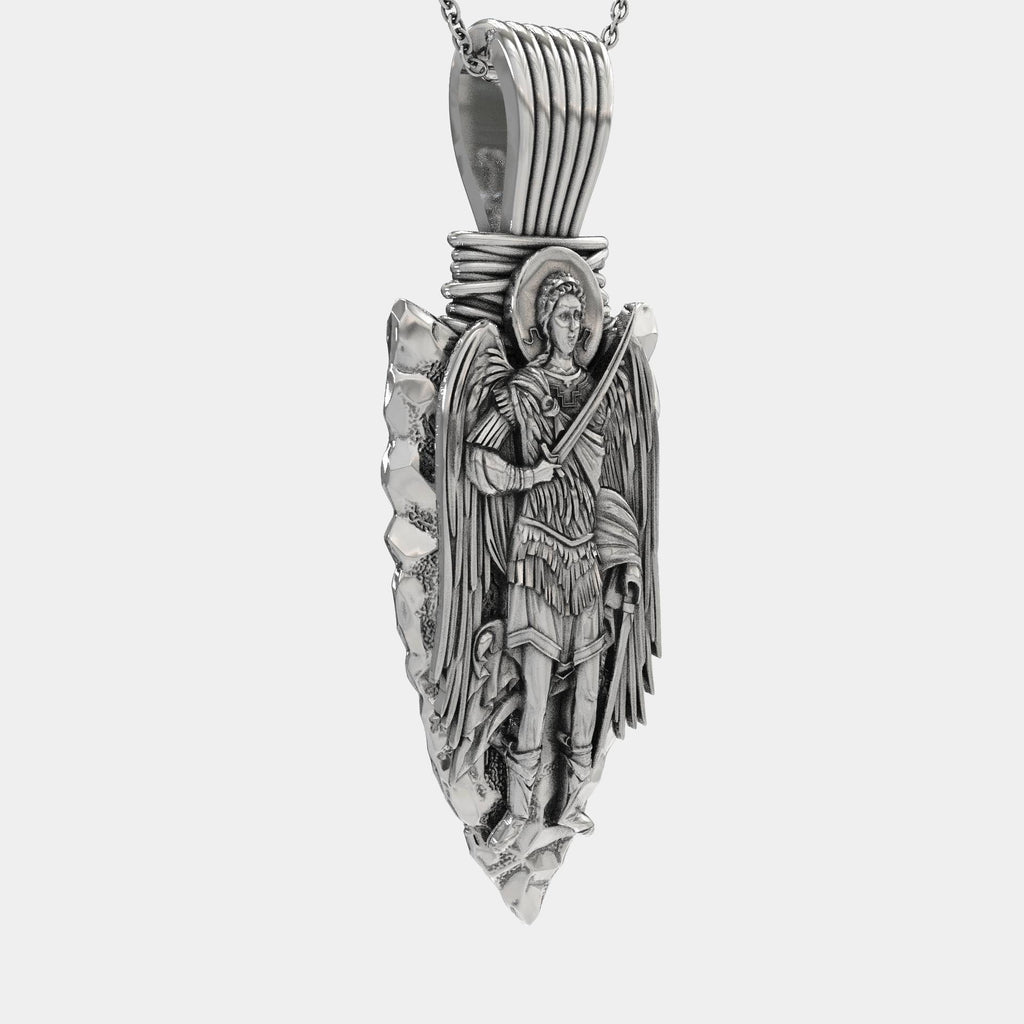 Christlicher Anhänger St. Michael, göttlicher Wächter