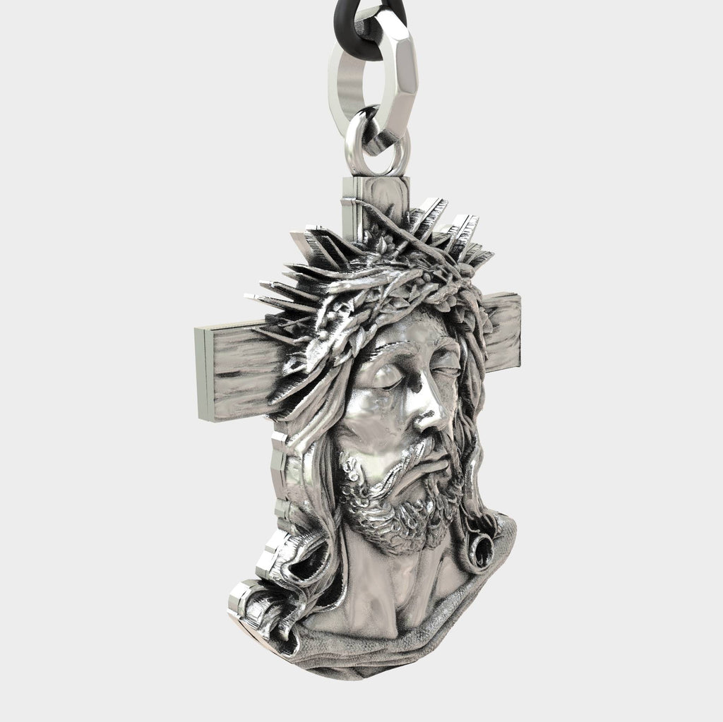Unique Jesus Cross Christian Pendant