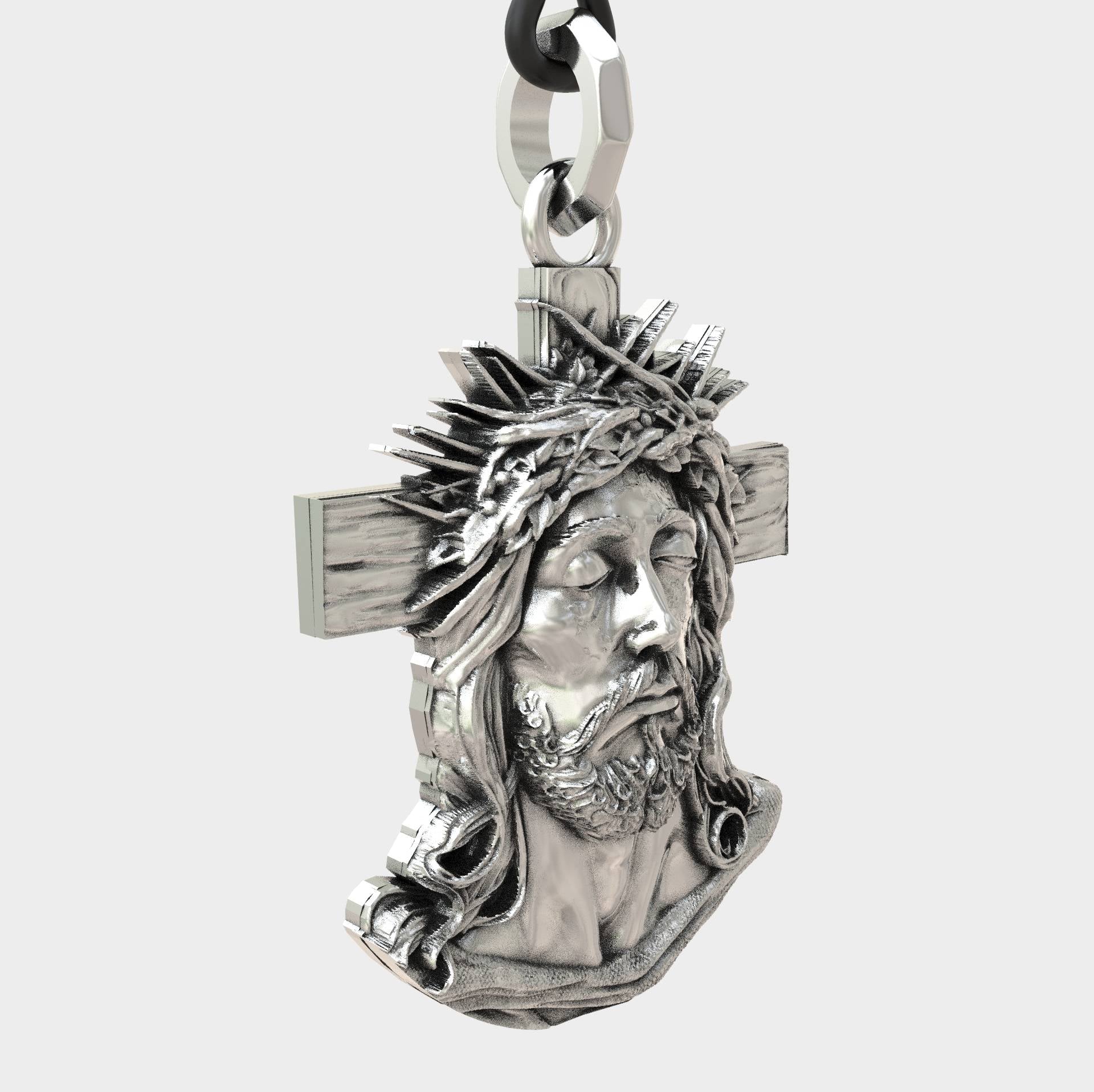 Unique Jesus Cross Christian Pendant