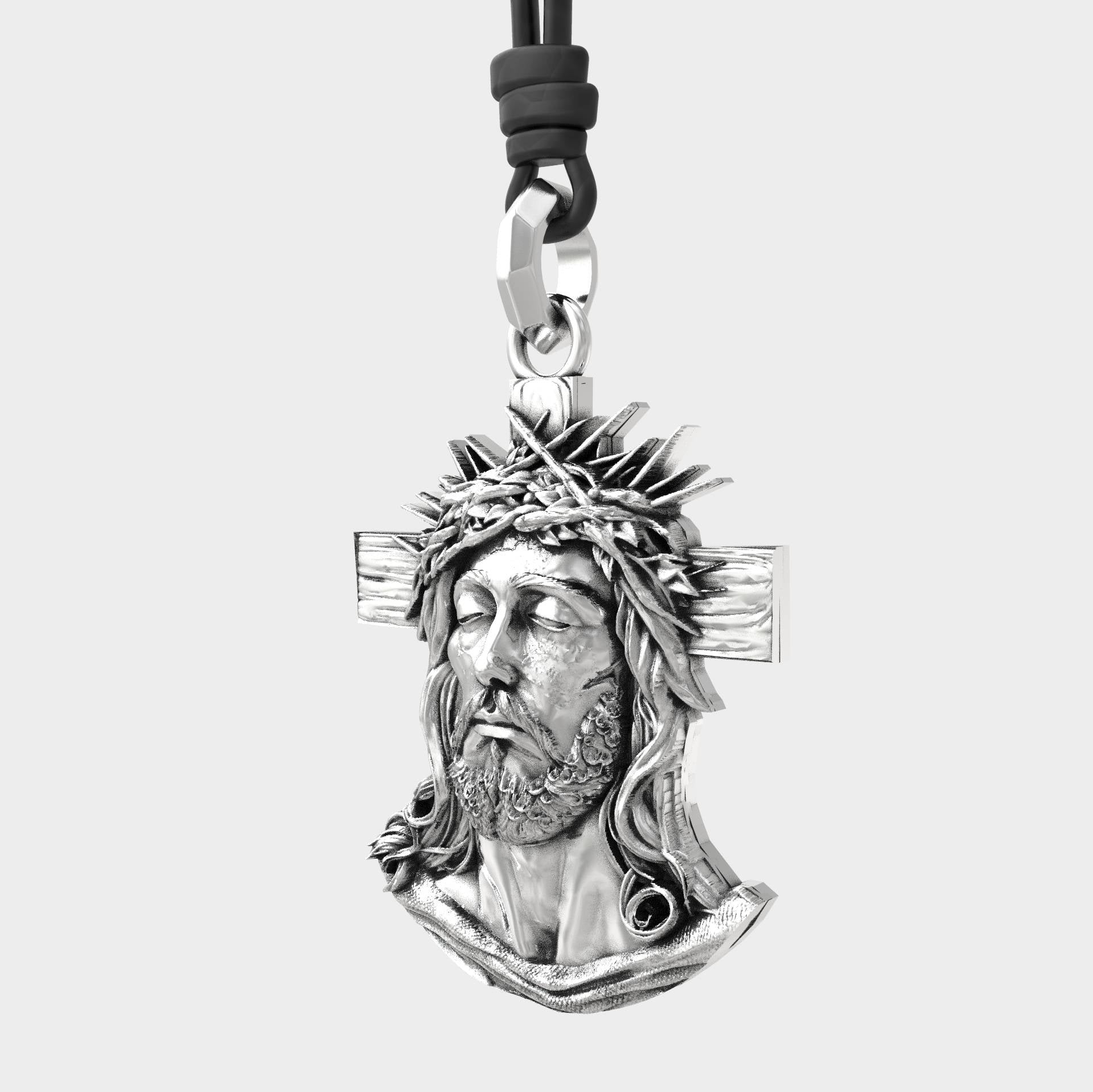 Unique Jesus Cross Christian Pendant