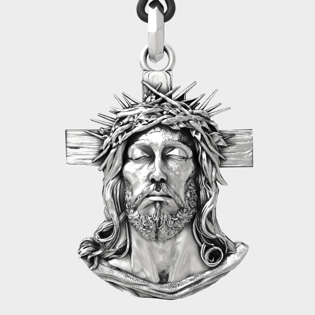 Unique Jesus Cross Christian Pendant
