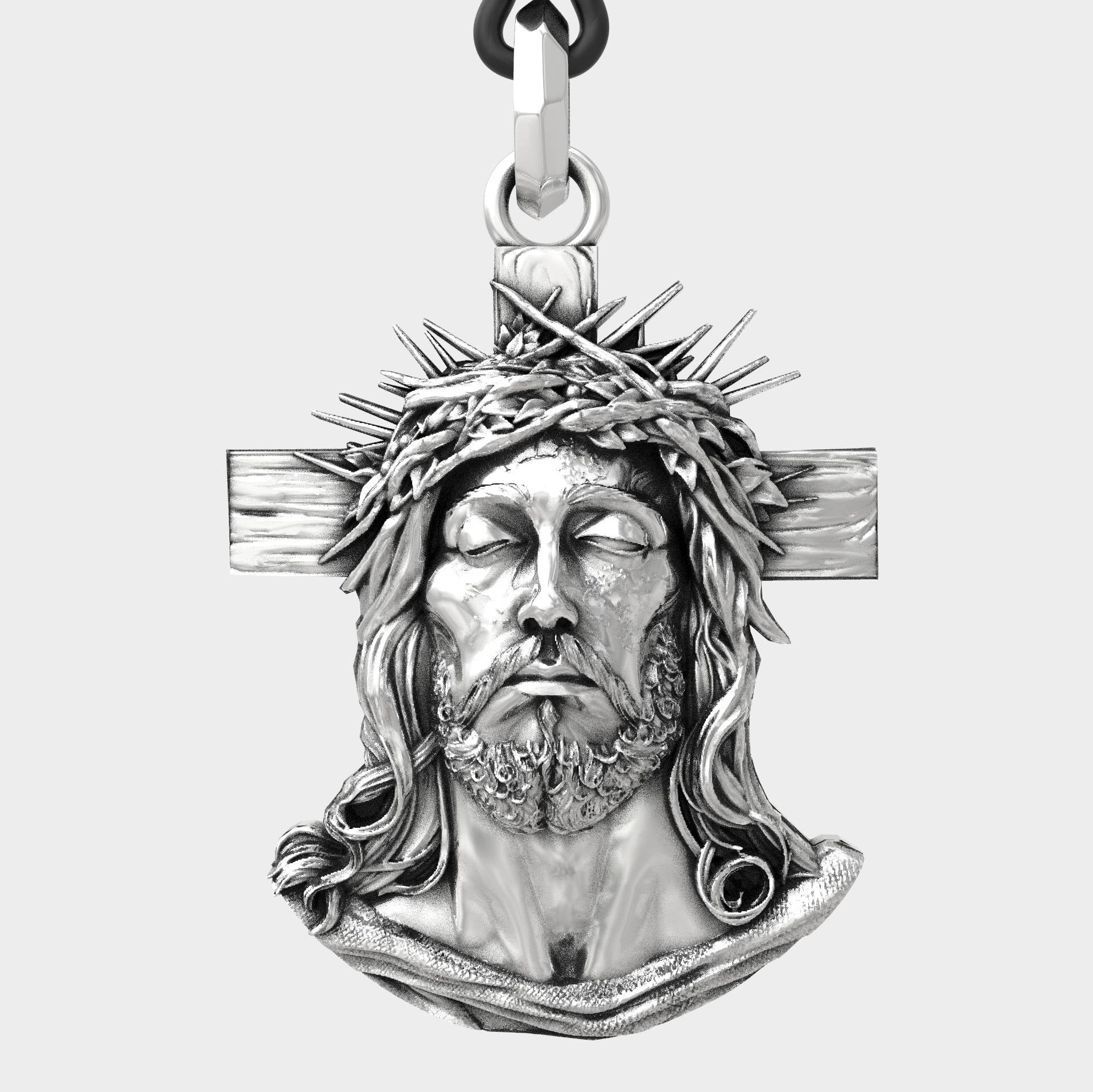 Unique Jesus Cross Christian Pendant