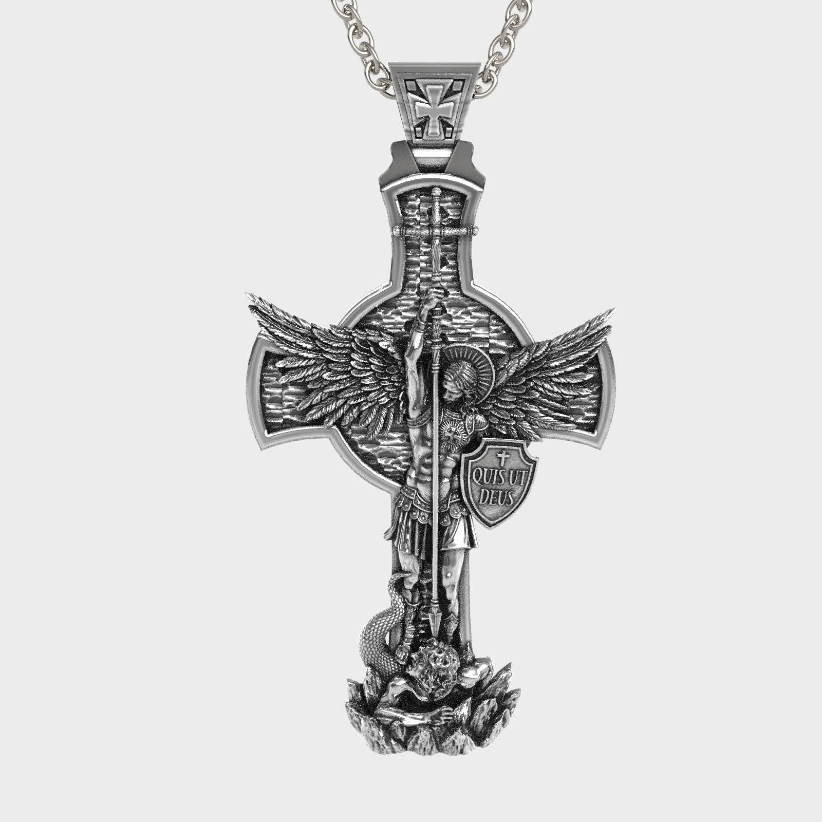Unique Stylish Archangel Cross For Spiritual Protection