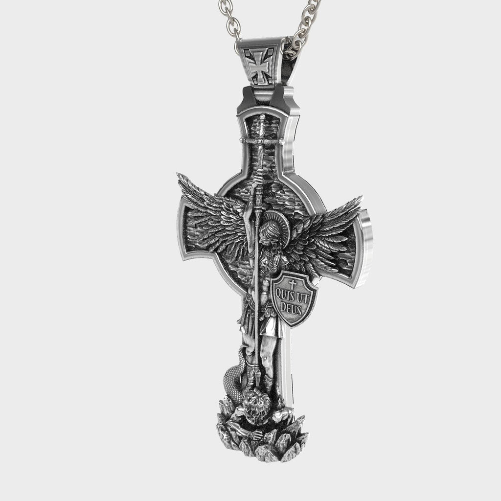 Unique Stylish Archangel Cross For Spiritual Protection