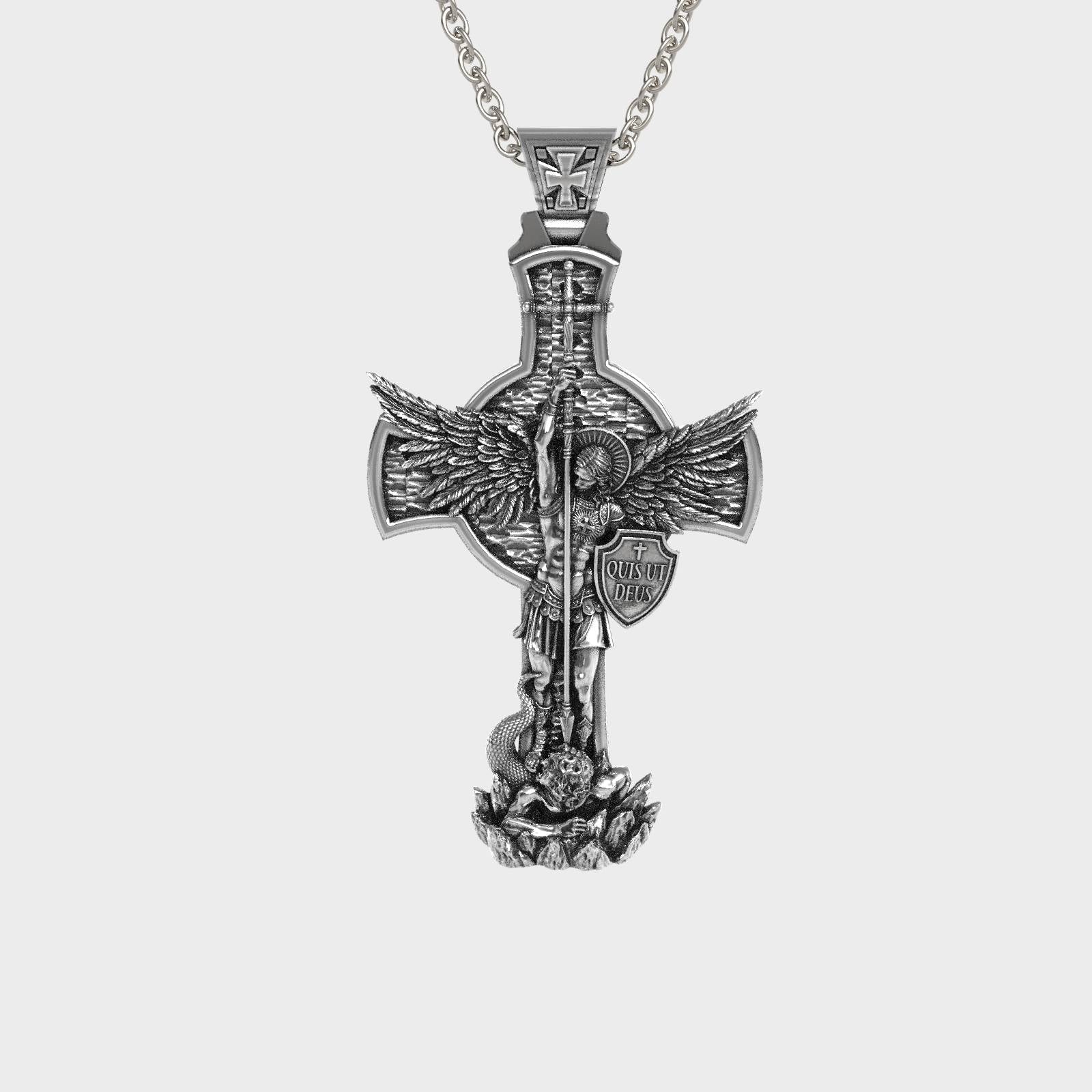 Unique Stylish Archangel Cross For Spiritual Protection