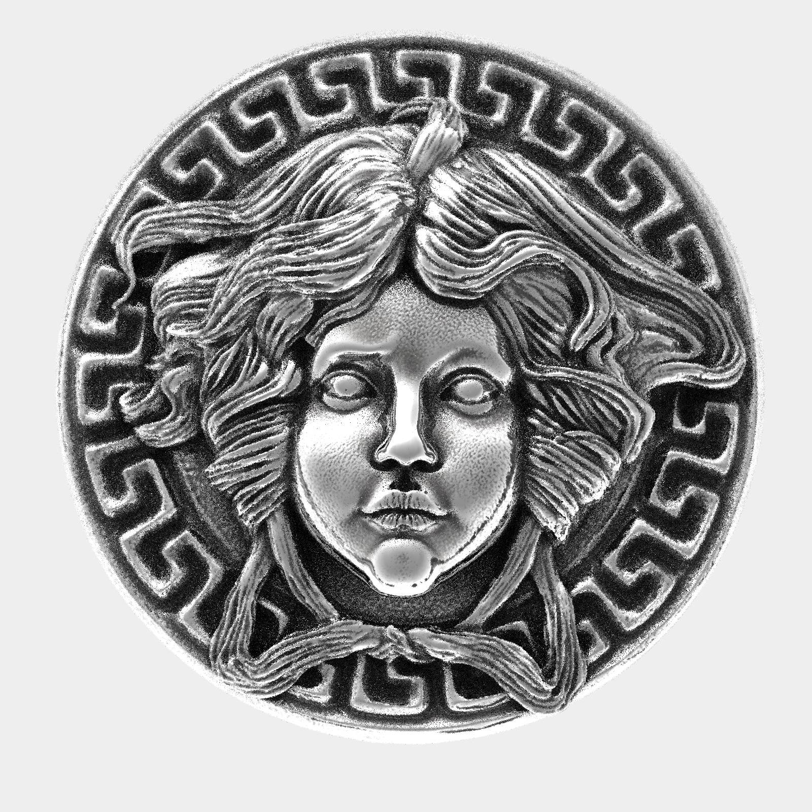 Greek Medusa 925 Silver Ring - Handcrafted Elegance