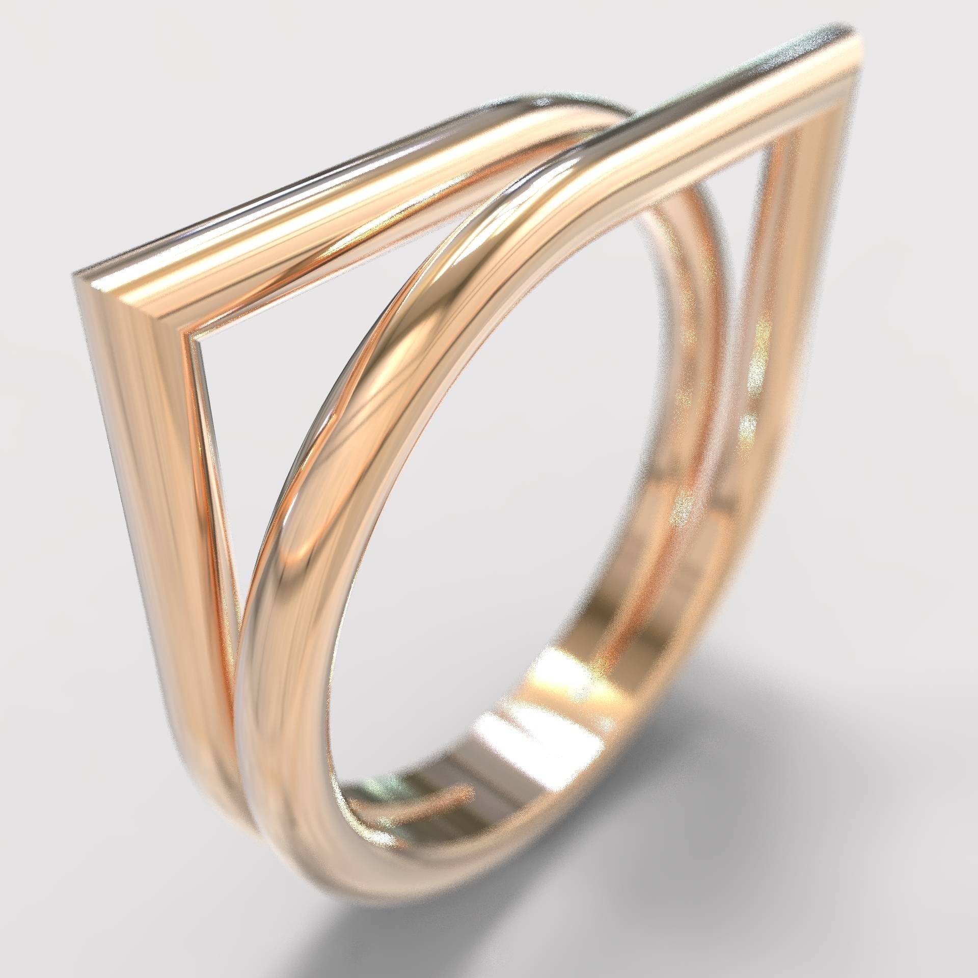 Women Geometric Elegant SilverRing