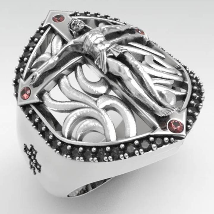 The Savior's Embrace Ring
