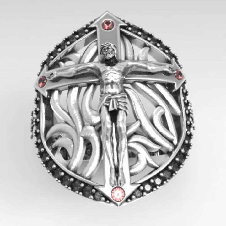 The Savior's Embrace Ring