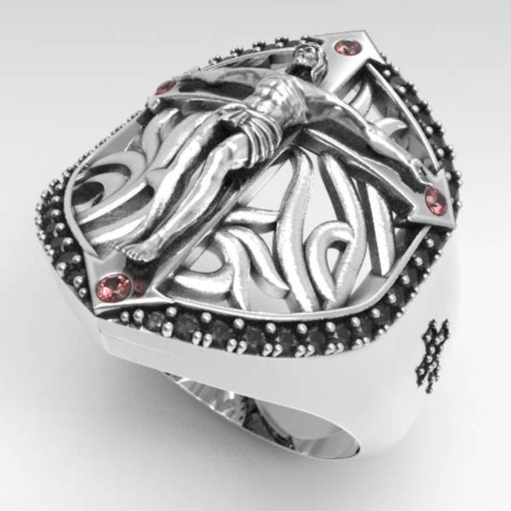 The Savior's Embrace Ring