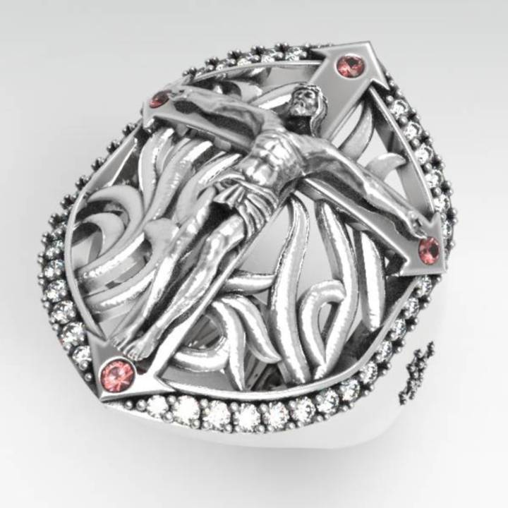 The Savior's Embrace Ring