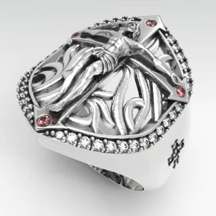 The Savior's Embrace Ring