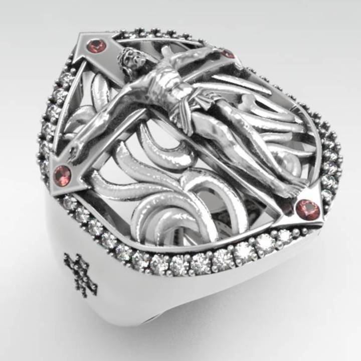 The Savior's Embrace Ring